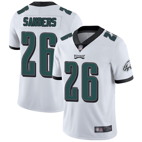 Nike Eagles #26 Miles Sanders White Youth Stitched NFL Vapor Untouchable Limited Jersey