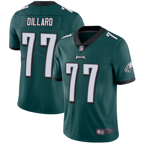 Nike Eagles #77 Andre Dillard Midnight Green Team Color Youth Stitched NFL Vapor Untouchable Limited Jersey