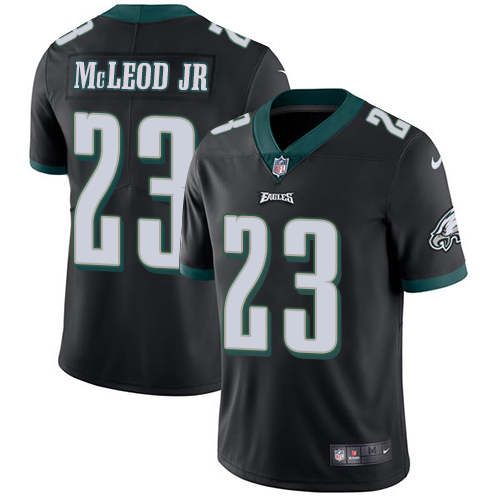 Nike Eagles #23 Rodney McLeod Jr Black Alternate Youth Stitched NFL Vapor Untouchable Limited Jersey