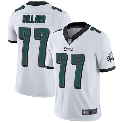 Nike Eagles #77 Andre Dillard White Youth Stitched NFL Vapor Untouchable Limited Jersey