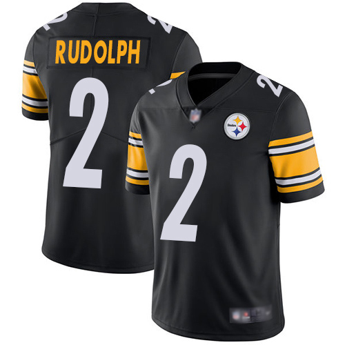 Nike Steelers #2 Mason Rudolph Black Team Color Youth Stitched NFL Vapor Untouchable Limited Jersey