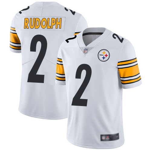 Nike Steelers #2 Mason Rudolph White Youth Stitched NFL Vapor Untouchable Limited Jersey