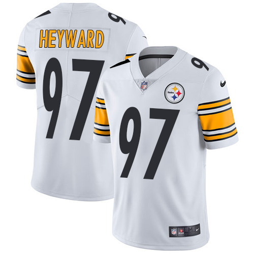 Nike Steelers #97 Cameron Heyward White Youth Stitched NFL Vapor Untouchable Limited Jersey