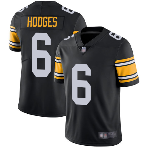 Nike Steelers #6 Devlin Hodges Black Alternate Youth Stitched NFL Vapor Untouchable Limited Jersey