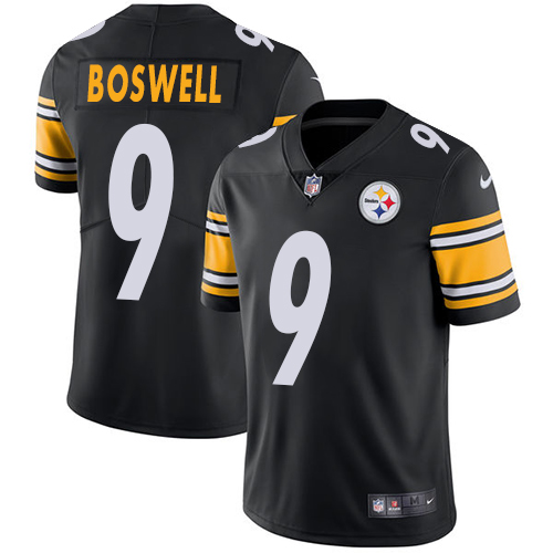 Nike Steelers #9 Chris Boswell Black Team Color Youth Stitched NFL Vapor Untouchable Limited Jersey