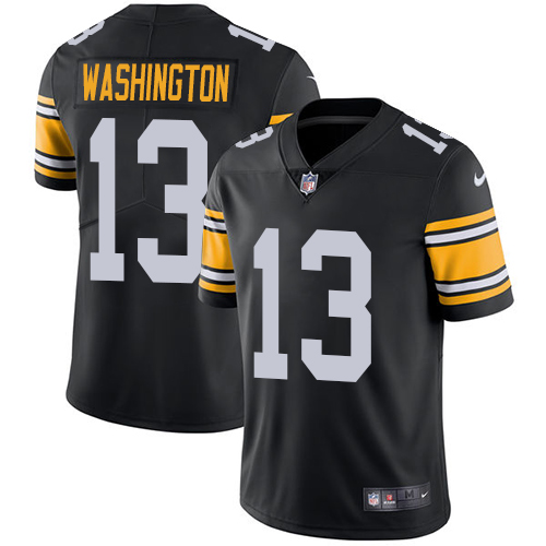 Nike Steelers #13 James Washington Black Team Color Youth Stitched NFL Vapor Untouchable Limited Jersey