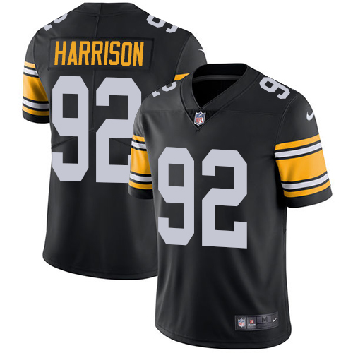 Nike Steelers #92 James Harrison Black Alternate Youth Stitched NFL Vapor Untouchable Limited Jersey