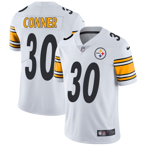 Nike Steelers #30 James Conner White Youth Stitched NFL Vapor Untouchable Limited Jersey