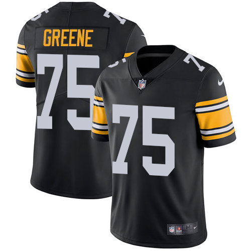 Nike Steelers #75 Joe Greene Black Alternate Youth Stitched NFL Vapor Untouchable Limited Jersey