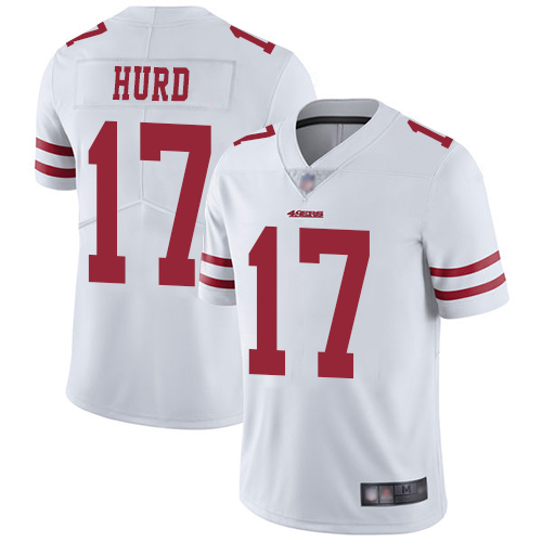Nike 49ers #17 Jalen Hurd White Youth Stitched NFL Vapor Untouchable Limited Jersey