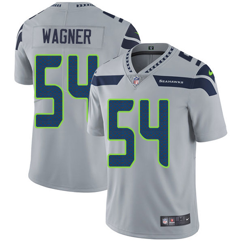 Nike Seahawks #54 Bobby Wagner Grey Alternate Youth Stitched NFL Vapor Untouchable Limited Jersey