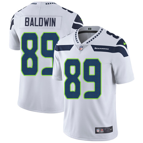 Nike Seahawks #89 Doug Baldwin White Youth Stitched NFL Vapor Untouchable Limited Jersey
