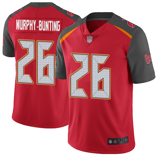 Nike Buccaneers #26 Sean Murphy-Bunting Red Team Color Youth Stitched NFL Vapor Untouchable Limited Jersey