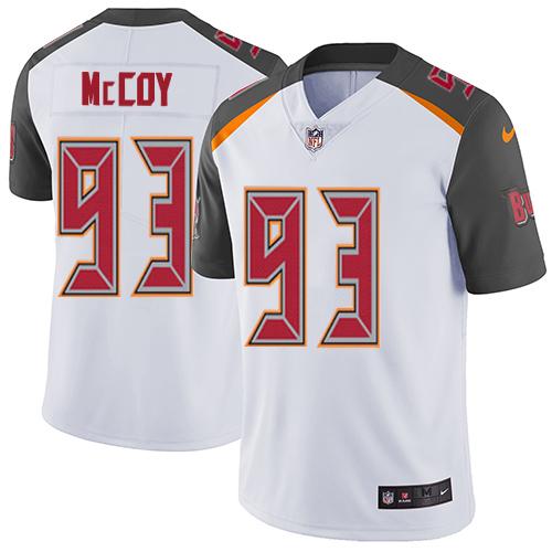 Nike Buccaneers #93 Gerald McCoy White Youth Stitched NFL Vapor Untouchable Limited Jersey