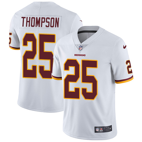 Nike Redskins #25 Chris Thompson White Youth Stitched NFL Vapor Untouchable Limited Jersey