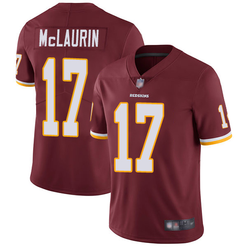Nike Redskins #17 Terry McLaurin Burgundy Red Team Color Youth Stitched NFL Vapor Untouchable Limited Jersey