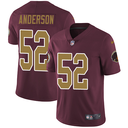 Nike Redskins #52 Ryan Anderson Burgundy Red Alternate Youth Stitched NFL Vapor Untouchable Limited Jersey