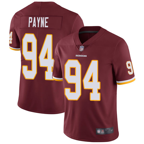 Nike Redskins #94 Da'Ron Payne Burgundy Red Team Color Youth Stitched NFL Vapor Untouchable Limited Jersey