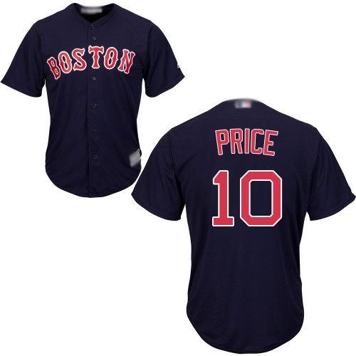 Red Sox #10 David Price Navy Blue Cool Base Stitched Youth MLB Jersey
