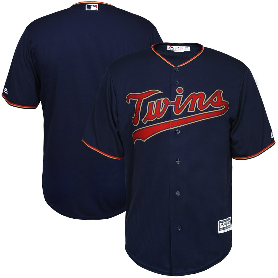 Minnesota Twins Majestic Youth Alternate Official Cool Base Team Jersey Navy