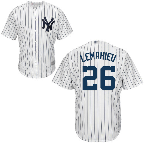 Yankees #26 DJ LeMahieu White Cool Base Stitched Youth MLB Jersey