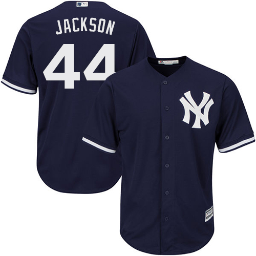 Yankees #44 Reggie Jackson Navy blue Cool Base Stitched Youth MLB Jersey