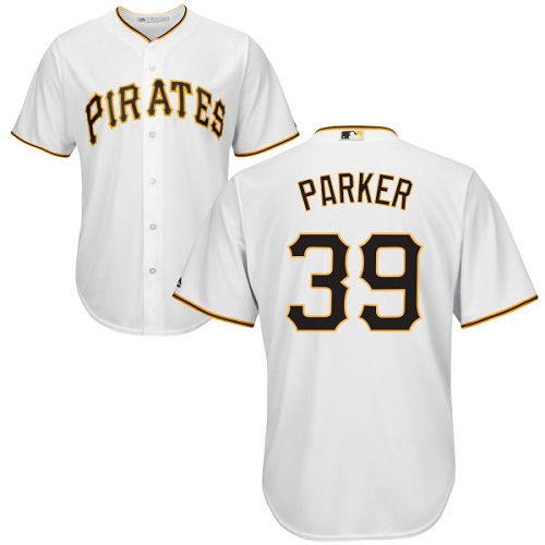 Pirates #39 Dave Parker White Cool Base Stitched Youth MLB Jersey