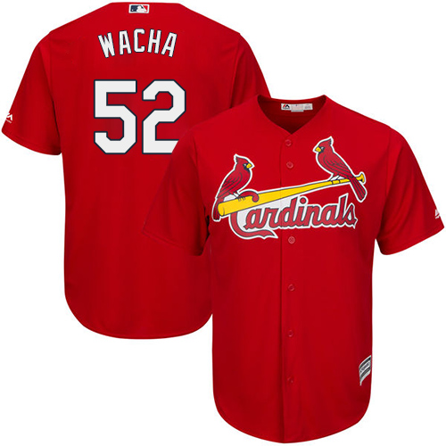 Cardinals #52 Michael Wacha Red Cool Base Stitched Youth MLB Jersey
