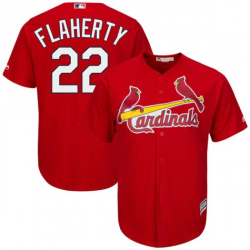 Cardinals #22 Jack Flaherty Red New Cool Base Stitched Youth MLB Jersey