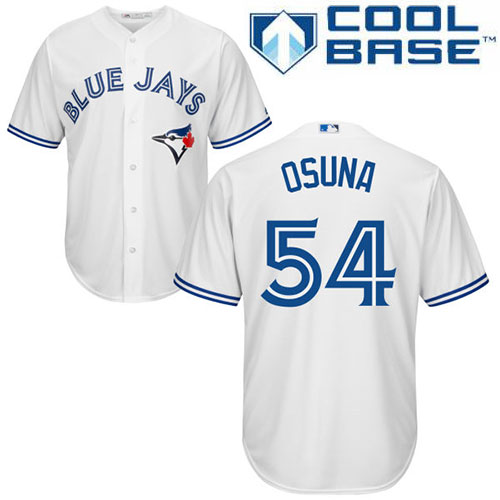 Blue Jays #54 Roberto Osuna White Cool Base Stitched Youth MLB Jersey