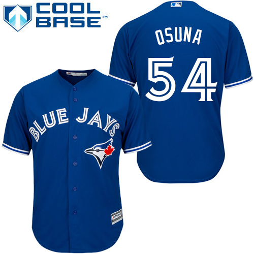 Blue Jays #54 Roberto Osuna Blue Cool Base Stitched Youth MLB Jersey