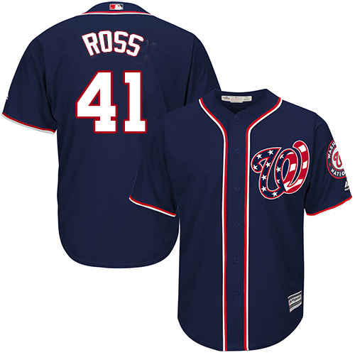 Nationals #41 Joe Ross Navy Blue New Cool Base Stitched Youth MLB Jersey