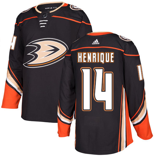 Adidas Ducks #14 Adam Henrique Black Home Authentic Youth Stitched NHL Jersey