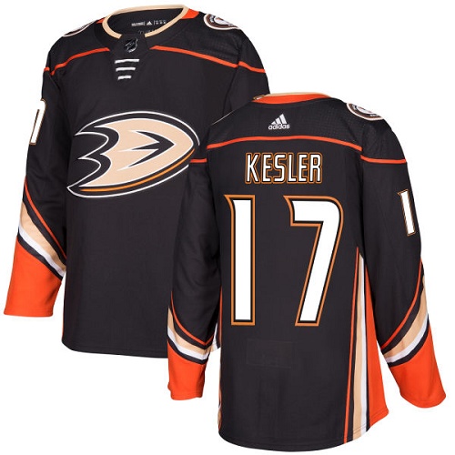 Adidas Ducks #17 Ryan Kesler Black Home Authentic Youth Stitched NHL Jersey
