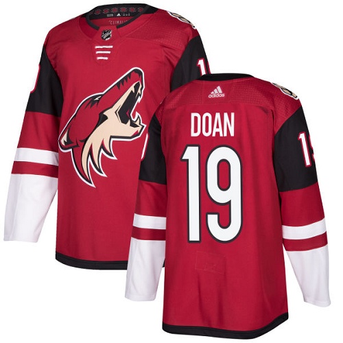 Adidas Coyotes #19 Shane Doan Maroon Home Authentic Stitched Youth NHL Jersey