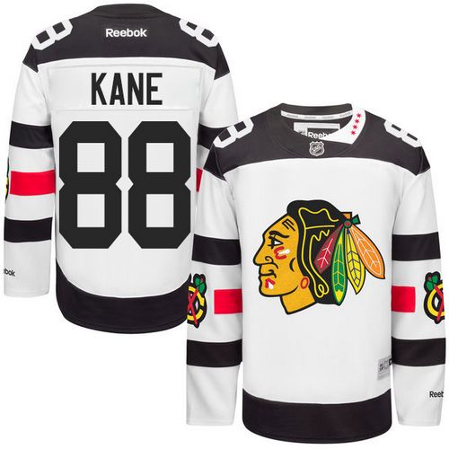 Blackhawks #88 Patrick Kane White 2016 Stadium Series Stitched Youth NHL Jersey
