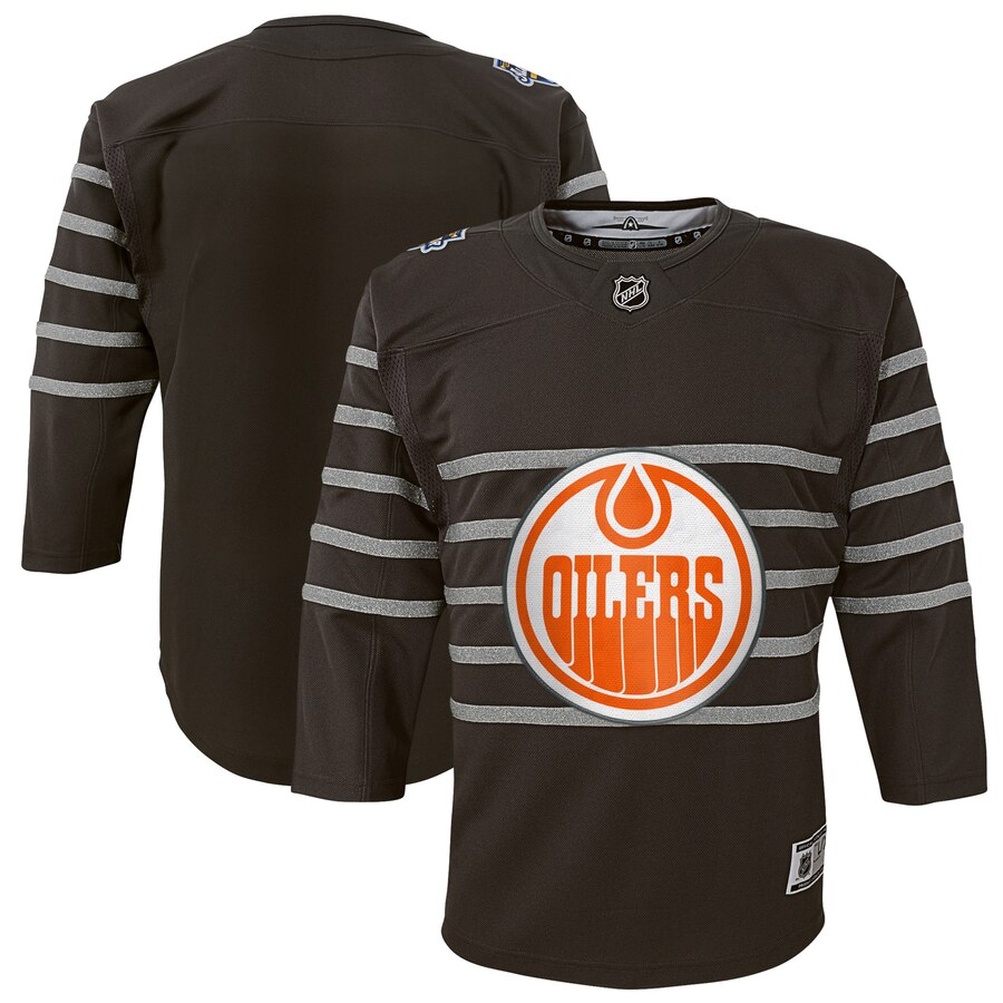 Youth Edmonton Oilers Gray 2020 NHL All-Star Game Premier Jersey