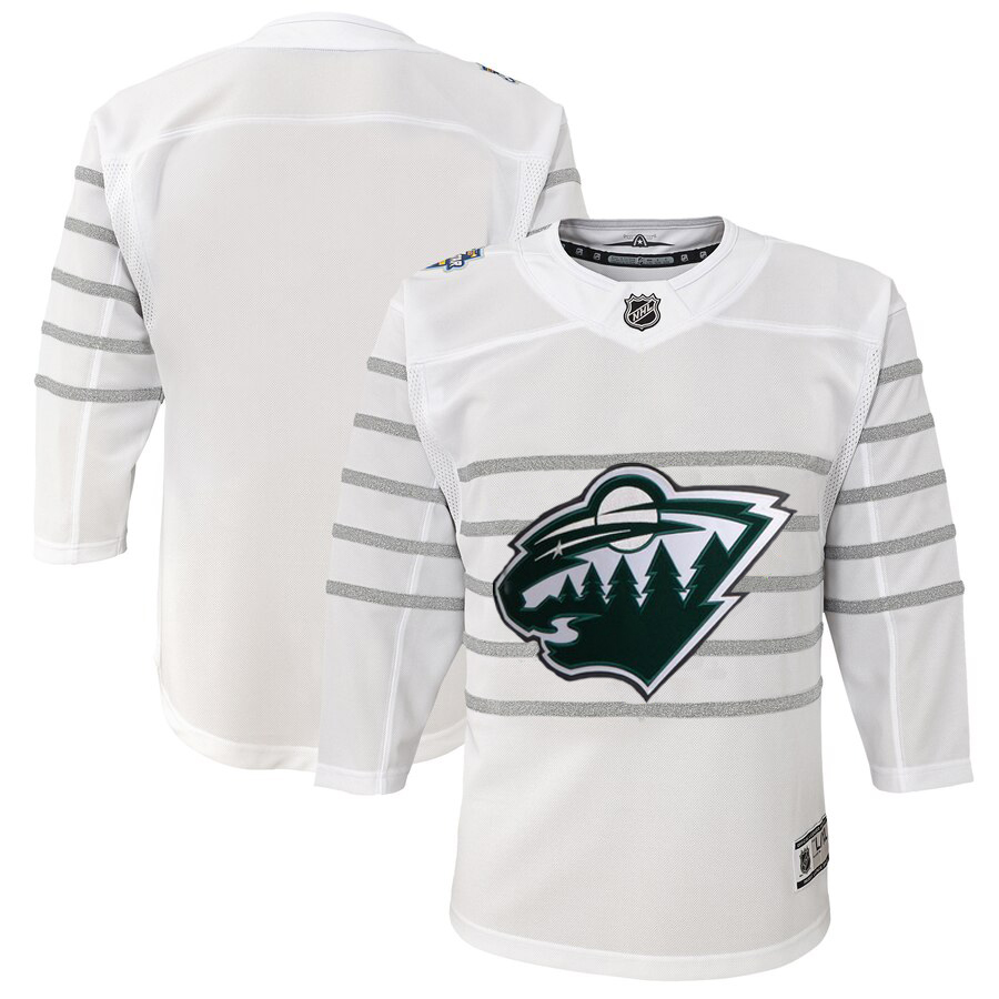 Youth Minnesota Wild White 2020 NHL All-Star Game Premier Jersey