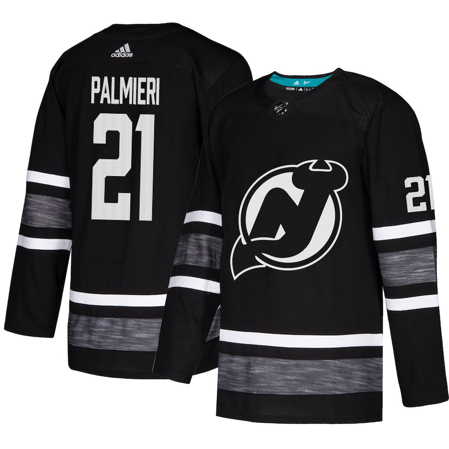 Adidas Devils #21 Kyle Palmieri Black Authentic 2019 All-Star Stitched Youth NHL Jersey