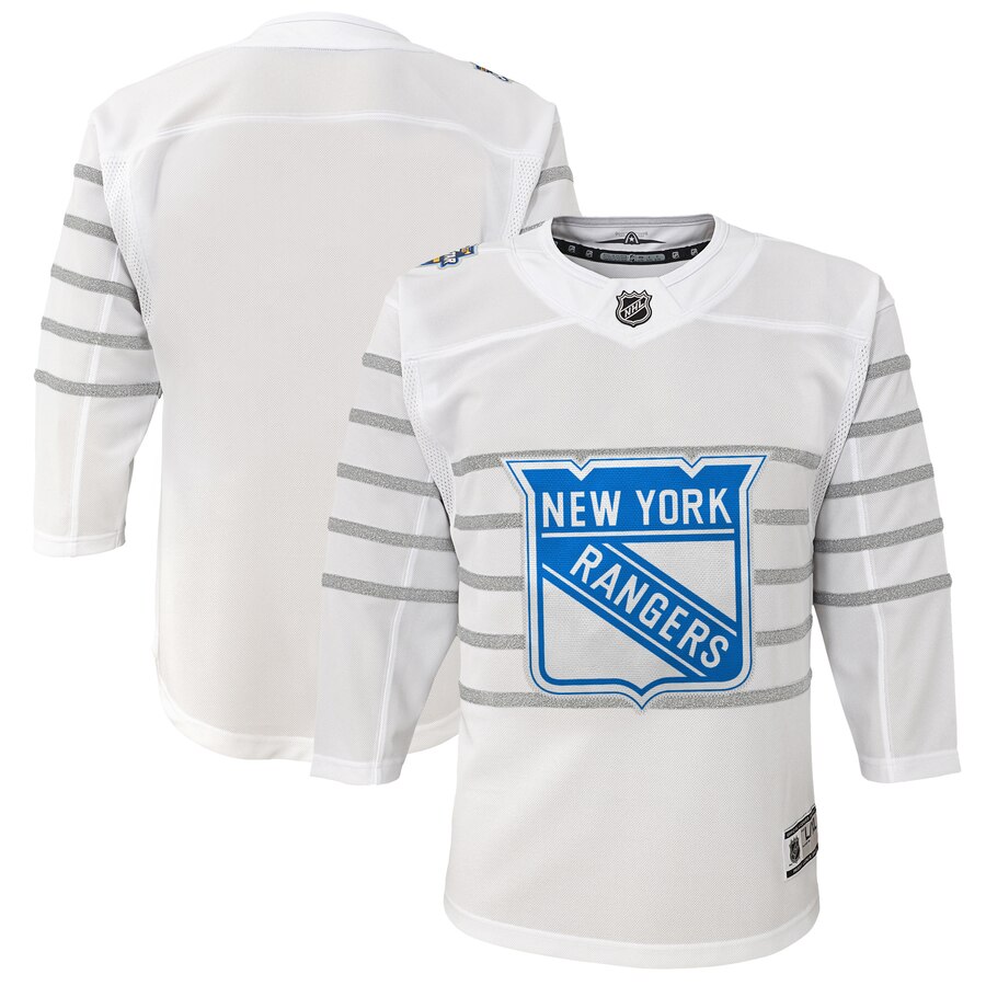 Youth New York Rangers White 2020 NHL All-Star Game Premier Jersey