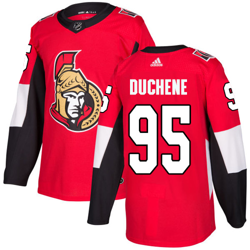 Adidas Senators #95 Matt Duchene Red Home Authentic Stitched Youth NHL Jersey