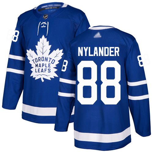 Adidas Maple Leafs #88 William Nylander Blue Home Authentic Stitched Youth NHL Jersey