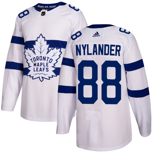 Adidas Maple Leafs #88 William Nylander White Authentic 2018 Stadium Series Stitched Youth NHL Jersey