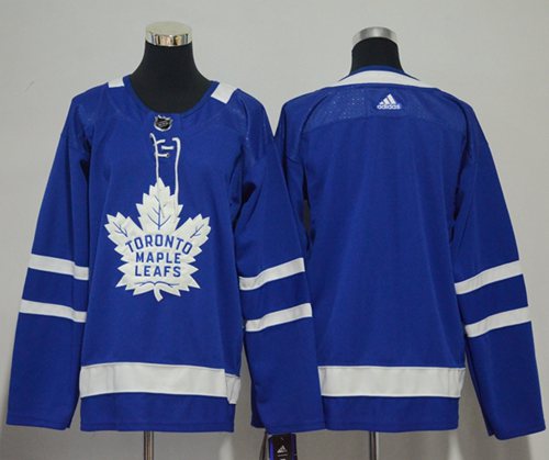 Adidas Maple Leafs Blank Blue Home Stitched Youth NHL Jersey