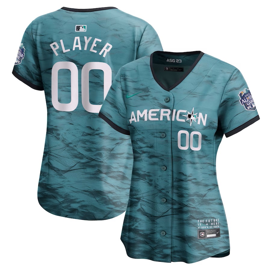 Women's American League Nike Teal 2023 MLB All-Star Game Pick-A-Player Limited Jersey