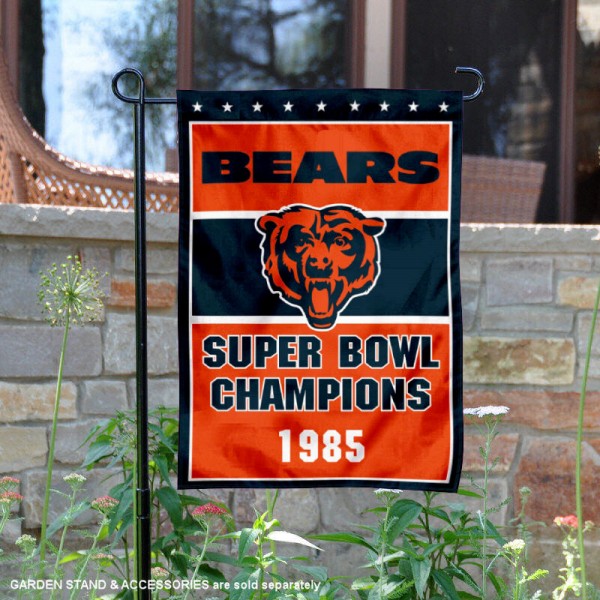 Chicago Bears Double-Sided Garden Flag 003 (Pls Check Description For Details)