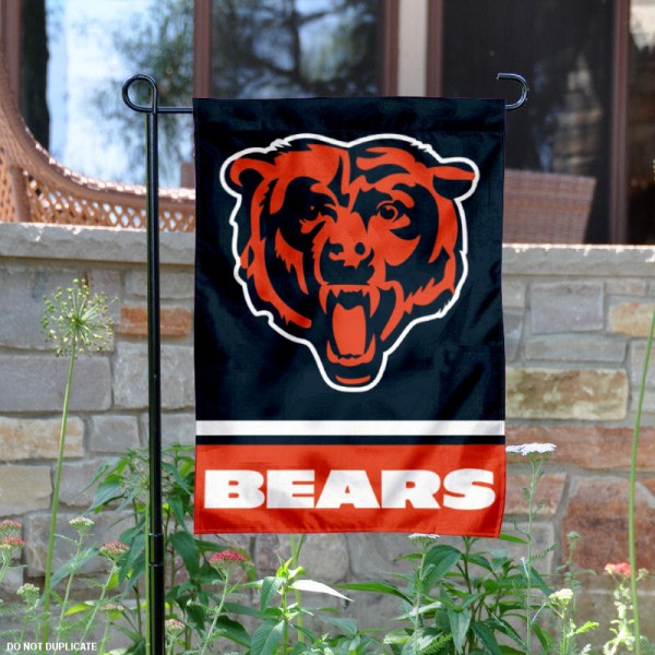 Chicago Bears Double-Sided Garden Flag 002 (Pls Check Description For Details)