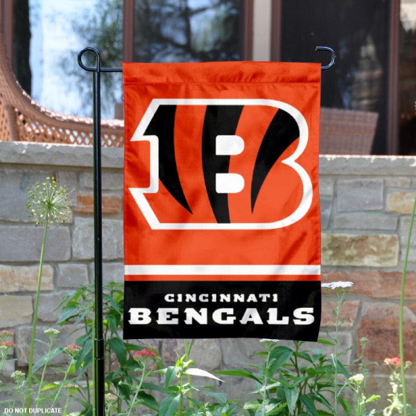 Cincinnati Bengals Double-Sided Garden Flag 001 (Pls Check Description For Details)