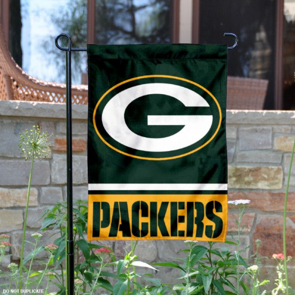 Green Bay Packers Double-Sided Garden Flag 001 (Pls Check Description For Details)