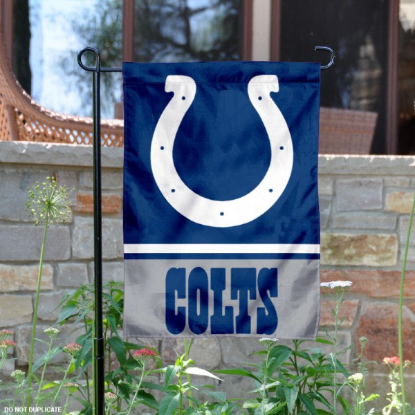 Indianapolis Colts Double-Sided Garden Flag 001 (Pls Check Description For Details)